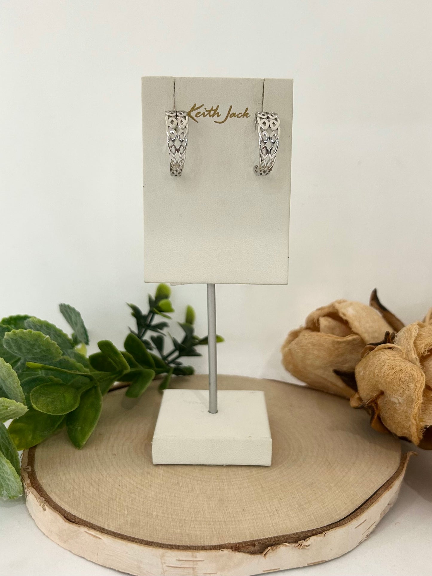 Silver Bridge Earrings