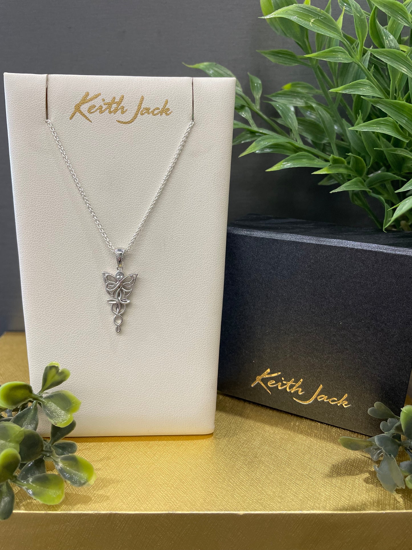Silver Butterfly Petite Pendant
