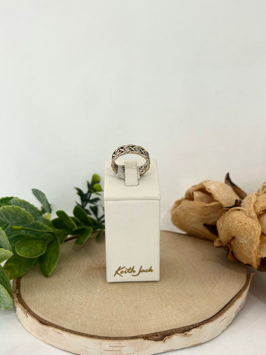 Silver Love Knot Ring
