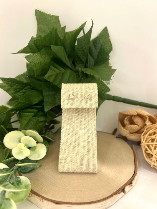 10k Yellow Gold 0.50ctw Lab Diamond Stud Earrings