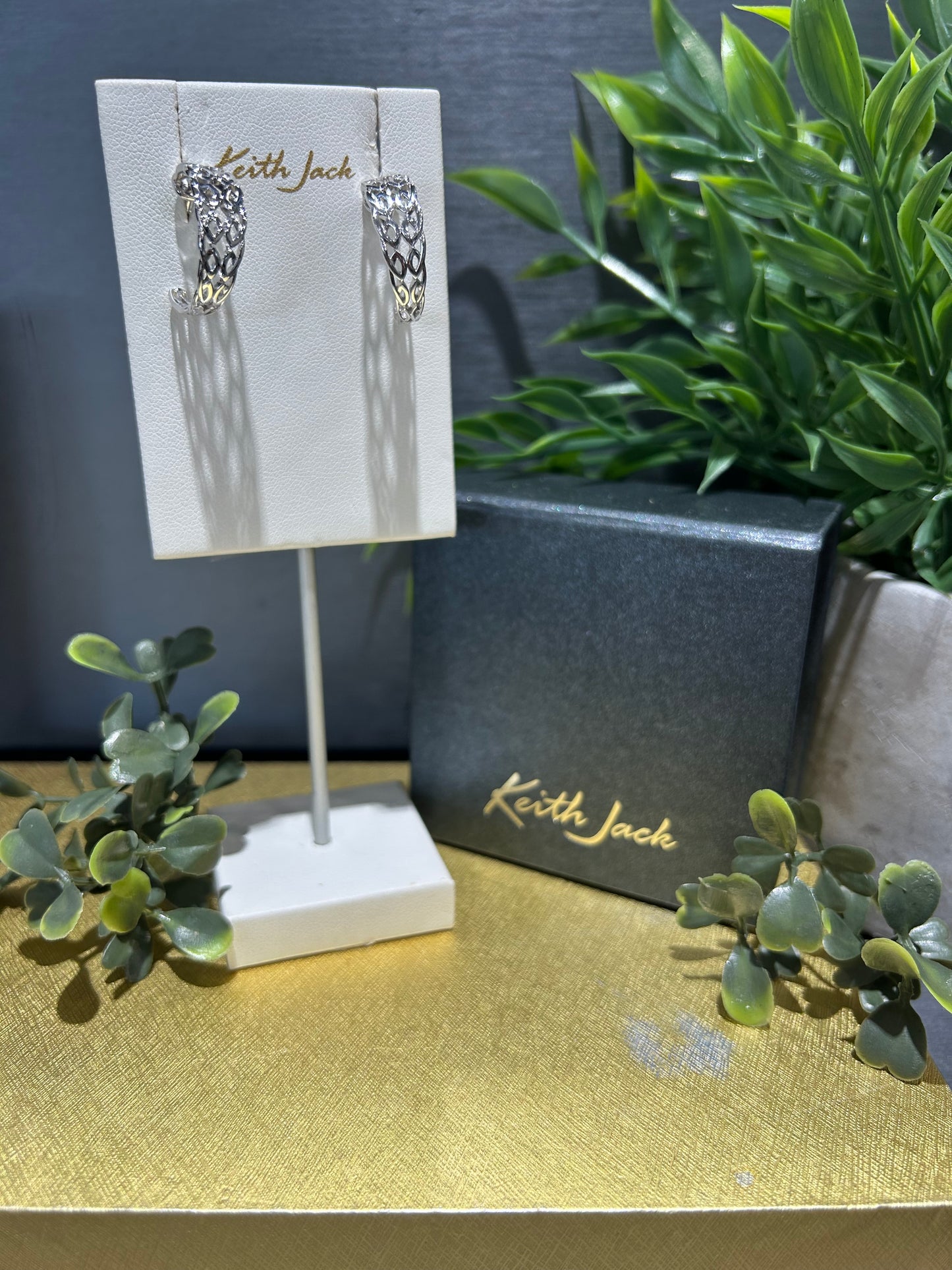 Silver Bridge Earrings