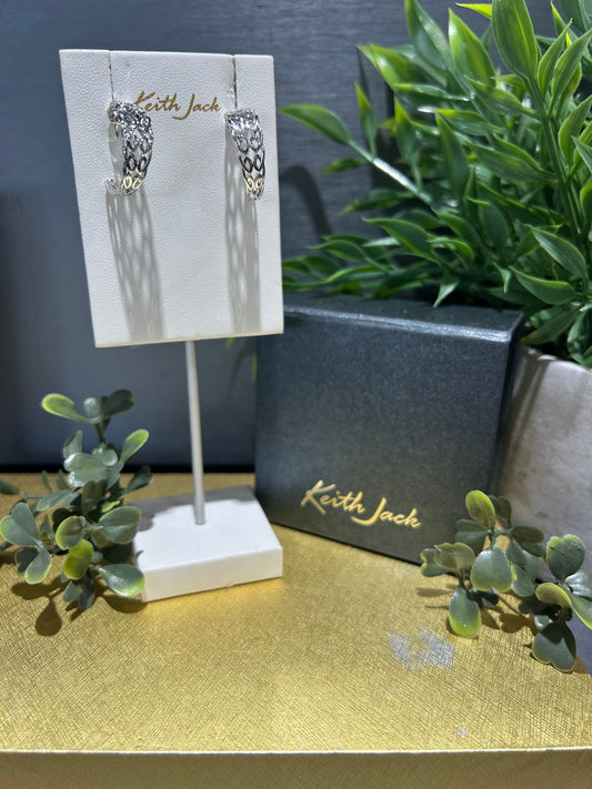 Silver Bridge Earrings
