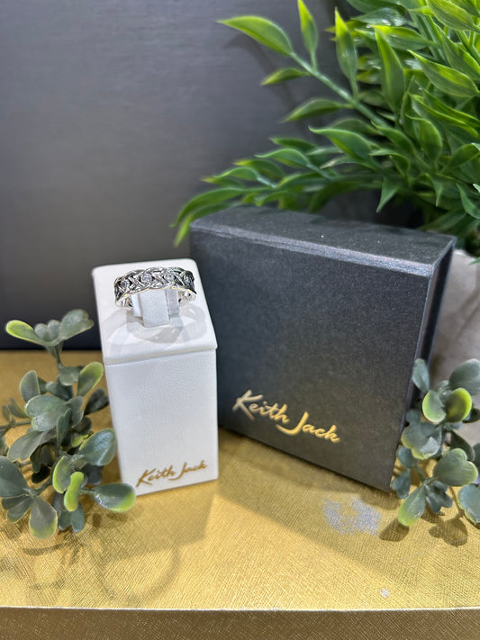 Silver Love Knot Ring