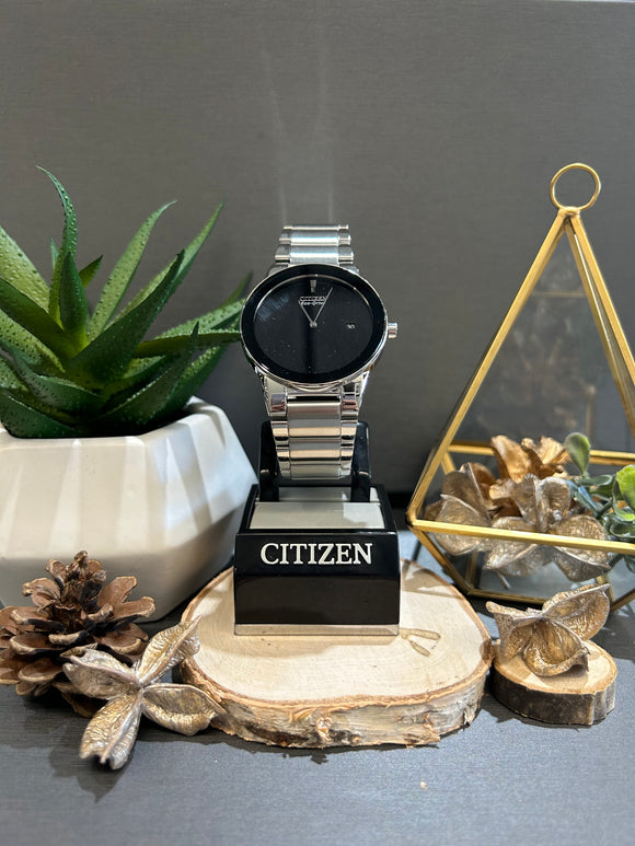 Men's| Citizen| Eco Drive| Watch| Leather Band| Hicks